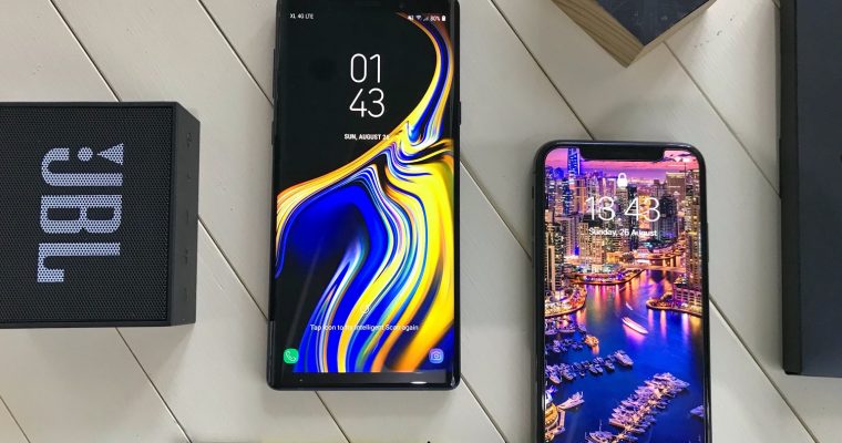 Samsung Galaxy Note 9 vs Apple iPhone X